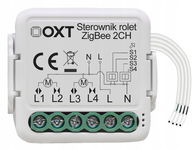 OXT Mini Sterownik 2 Rolety Markizy ZigBee TUYA Smart Life