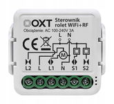 OXT Sterownik Rolet Żaluzji Kąt Pochylenia Lameli WiFi+RF TUYA Mini Smart
