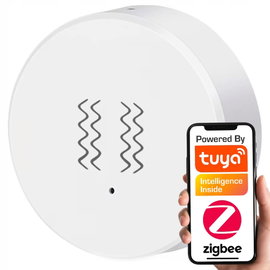 Czujnik Wibracji Inteligentny Sensor Drgań Detektor ZigBee TUYA Smart Life