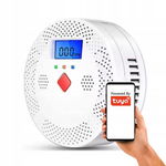 Czujnik Detektor Czadu CO Tlenku Węgla Alarm 70dB WiFi TUYA Smart Life