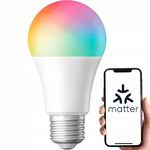 Inteligentna Żarówka LED E27 Matter WiFi HomeKit Google Home Alexa