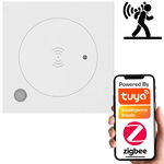 Sensor Czujnik Obecności 23GHz Ruchu Jasności Ścienny ZigBee TUYA Smart