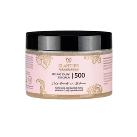 Glantier 500 - Perfumowany Peeling Solny Do Ciała Dla Niej - 300g