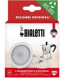 Bialetti uszczelka i sitko  do kawiarek 3tz-4tz