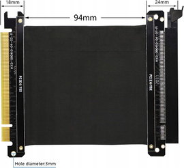 Karta Rozszerzająca PCI-E Express X16 Riser Extender 3.0