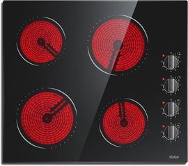 Płyta szklano-ceramiczna 4 strefy pokrętło 9 poziomów HSC-D46003