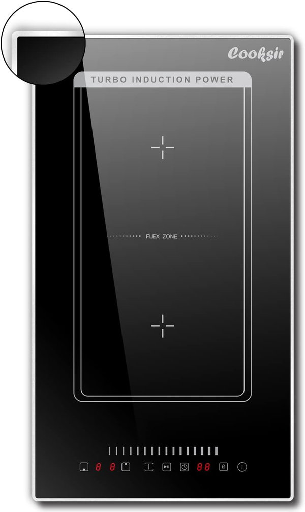 Płyta indukcyjna Cooksir CSI-B23511K-VDE 2-strefowa 3500W