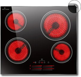 Deliteer DLC-D46663 ceramiczna płyta grzewcza 59 cm 4 palniki 6600W