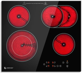 Płyta ceramiczna do zabudowy AMZCHEF FS-R66S -PQSS01C 4 strefy
