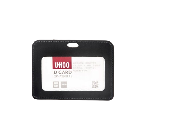 Identyfikator Etui Holder na kartę Smycz UHOO 6809 Black