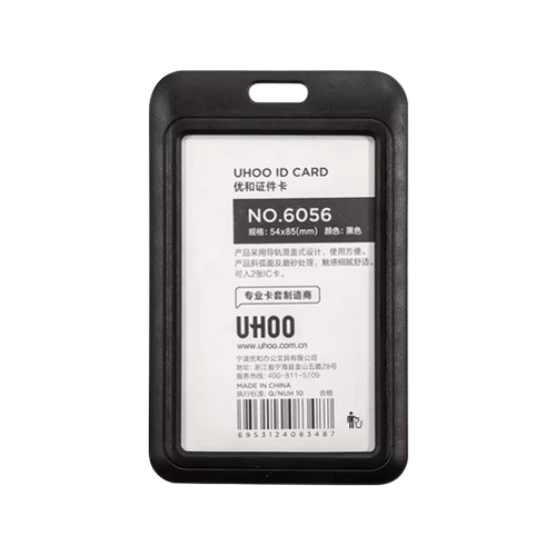 Identyfikator Etui Holder na kartę Smycz UHOO 6056 Black