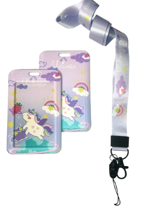 Identyfikator Etui Holder na kartę Smycz UHOO 7131-3 Unicorn