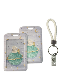 Identyfikator Etui Holder na kartę Smycz UHOO 7228 Oil Paint Planet