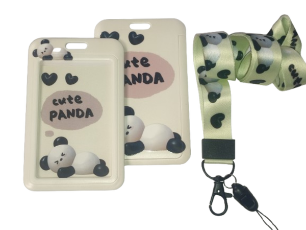 Identyfikator Etui Holder na kartę Smycz UHOO 7131-33 Cute Panda