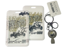 Identyfikator Etui Holder na kartę Smycz UHOO 7229-4 Old Car Sport