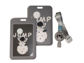 Identyfikator Etui Holder na kartę Smycz UHOO 7032-1Kosmos Jump