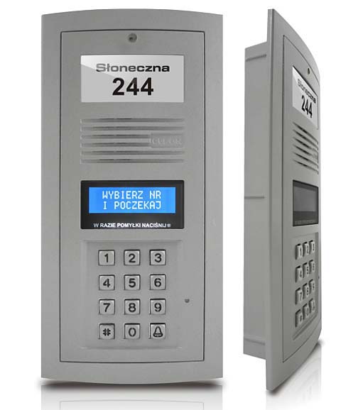 Moduł panel Elfon Optima OP-255 domofon popiel