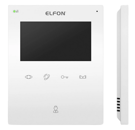 Monitor Elfon Optima OP-VM5 LCD 4,3" biały