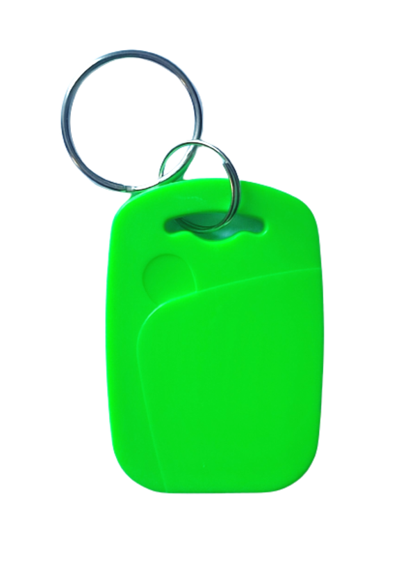 DUALNY BRELOK RFID 125 kHZ EM4305 oraz 13,56 MHz S50 GREEN 10 szt.
