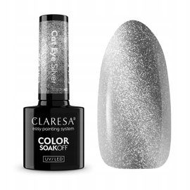 Claresa Color Alchemy Cat Eye Silver lakier hybrydowy 5 g