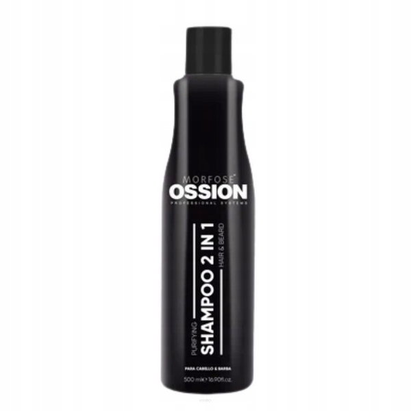 Morfose Ossion Premium Barber Szampon 2w1 do włosów i brody 500 ml