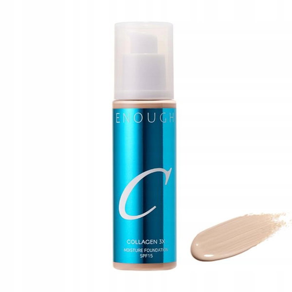 Enough Collagen 3X podkład nawilżający SPF15 13N Light Beige 100 ml