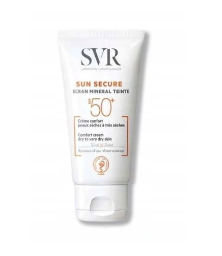 SVR Sun Secure Barwiący Mineralny Krem do Twarzy SPF 50+ 60 g
