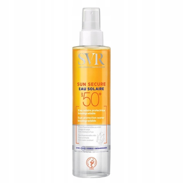 SVR Sun Secure Eau Solaire Dwufazowy Spray SPF50+ 200 ml