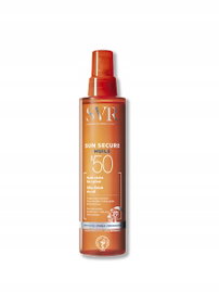 SVR Sun Secure SPF 50+ Suchy olejek do twarzy, ciała i włosów 200 ml