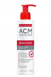 ACM Sebionex Żel myjąco-oczyszczający do skóry tłustej 200 ml