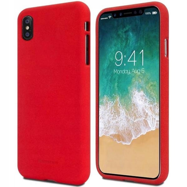 Etui Mercury Soft Feeling do Apple iPhone 14 Plus czerwone TPU