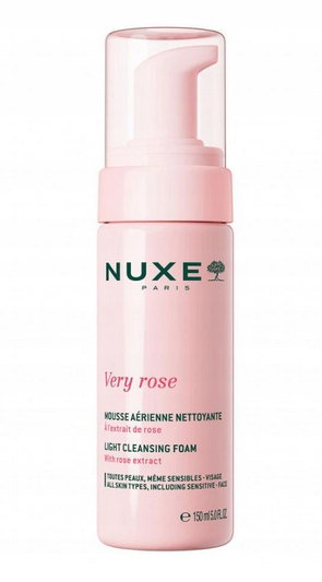 NUXE Very Rose Oczyszczająca pianka micelarna do twarzy 150 ml