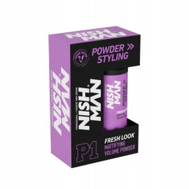 Nishman P1 Fresh Look puder do włosów, matujący, 20 g