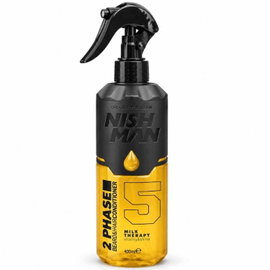 Nishman 2-fazowa odżywka do włosów i brody Milk Therapy 400 ml