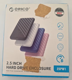 Obudowa dysku 2,5" SATA HDD/SSD Orico 25PW1-U3 | USB 3.0 | 5Gbps
