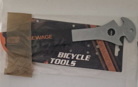 Klucz do pedałów rowerowych GEWAGE 15mm | Przedłużany uchwyt 29cm