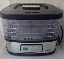 Elektroniczna suszarka do grzybów i owoców Yashe Inox