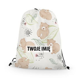 WORKO-PLECAK DZIECIĘCY z Twoim imieniem Misie 146