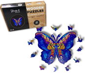 Puzzle Drewniane dla dzieci i dorosłych Motyl 2 Butterfly 2