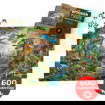 PUZZLE DREWNIANE DOUBLE Z TWOJEGO ZDJĘCIA NA PREZENT 600 elementów 60x40cm