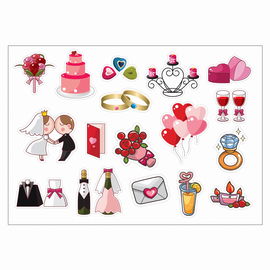 NAKLEJKI SAMOPRZYLEPNE KSIĘGA GOŚCI 2 19 szt