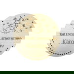 KALENDARZ ADWENTOWY z grawerem dla dziecka  BAZA  02