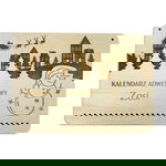 KALENDARZ ADWENTOWY z grawerem dla dziecka  BAZA  07