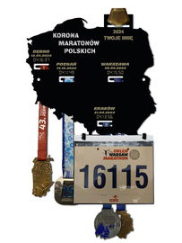 Wieszak na medale KORONA MARATONÓW 5.1