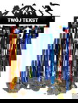 Wieszak na medale GÓRY RUN twoje imię dowolny tekst 78.3