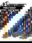Wieszak na medale ŚCIANA CHWAŁY twoje imię dowolny tekst 114.3