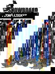 Wieszak na medale SNOWBOARD twoje imię dowolny tekst 198.3