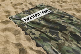 RĘCZNIK Moro z twoim dowolnym tekstem 100x75cm 080D