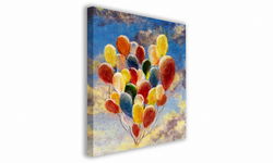 OBRAZ NA PŁÓTNIE 007 Balony 40x40cm