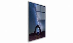 OBRAZ NA SZKLE PROSTOKĄTNY 70x100cm 041 Kamienny krąg